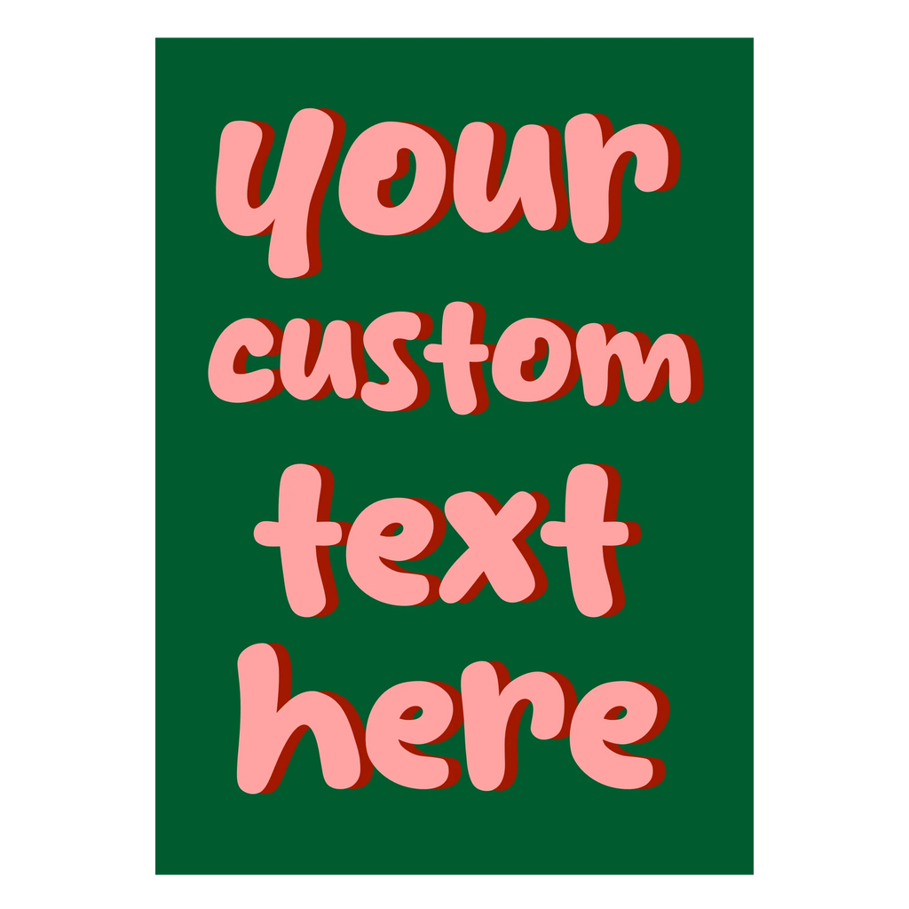 Graffiti Poster selbst gestalten