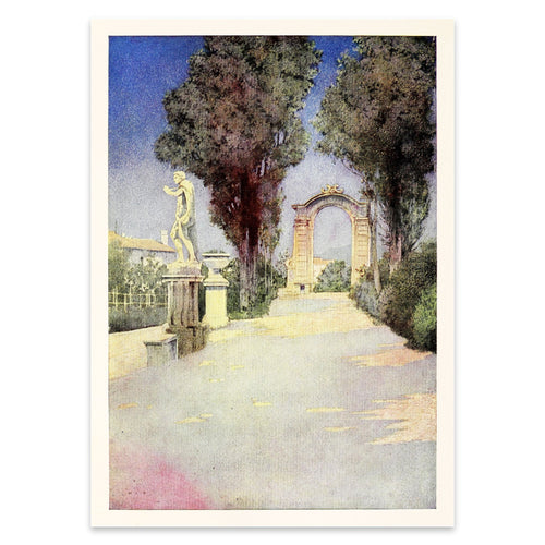 ARTIST Edith Wharton DATE 1904 FROM Italian Poster 50X70 cm