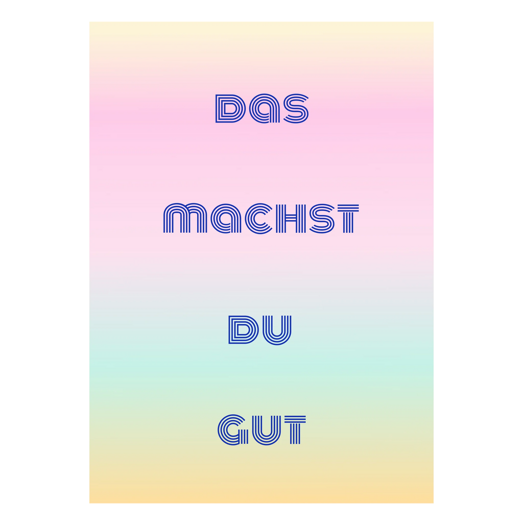 Personalisierte Farbverlauf Wandkunst bis 4 Zeilen mit individuellen Textübergängen

