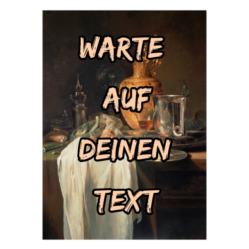 Personalisierte Meisterwerk Wandkunst Stillleben für anspruchsvolle Einrichtung
