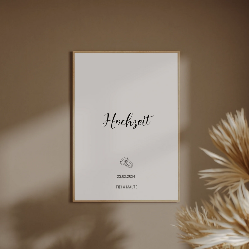 Stilvolles Geschenk zur Trauung

