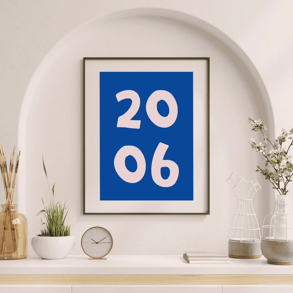 Personalisiertes Poster zum Jubiläum für emotionale und traditionsbewusste Geschenke

