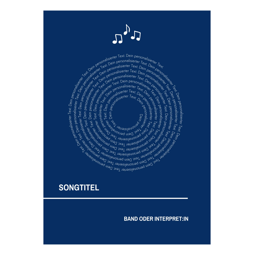 Musikliebe in Posterform