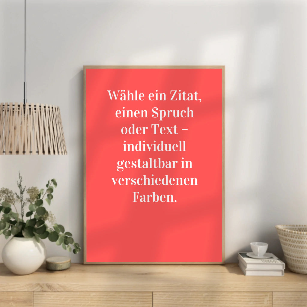 Minimalistisches nordisches Zitat-Poster skandinavisch für inspirierende Wanddekoration
