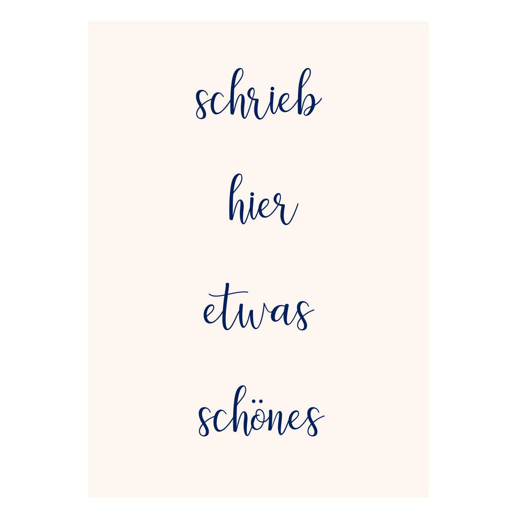 Elegante Wanddekoration mit Schreibschrift für personalisierte Aussagen
