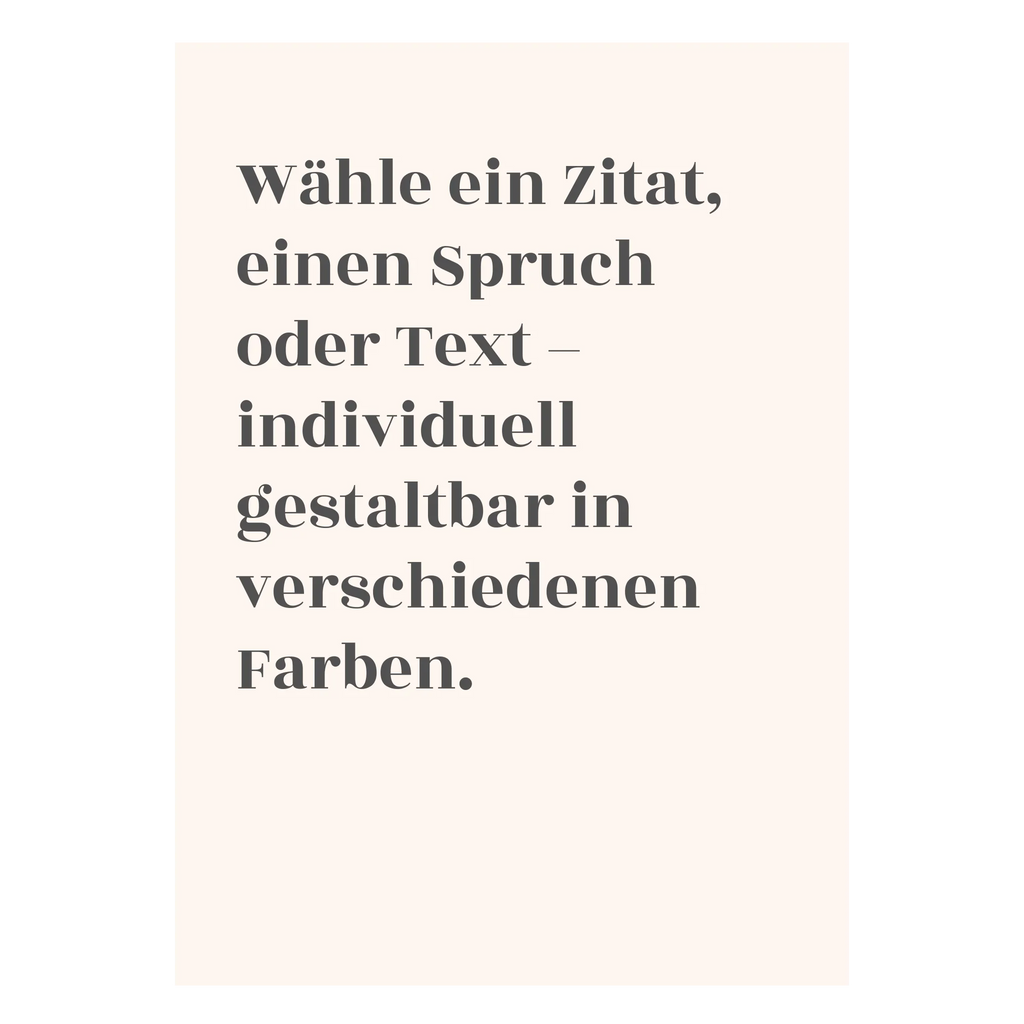 Beiges nordisches Zitat-Poster skandinavisch für warme Wanddekoration
