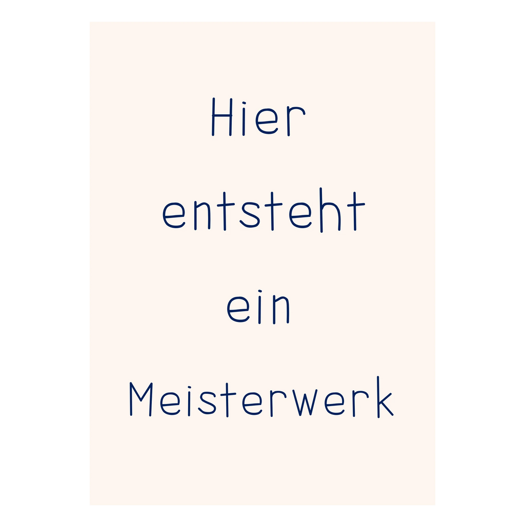 Wunschtext-Poster Baby-Zimmer sanfte Töne für große liebevolle Botschaften
